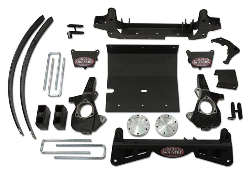 Tuff Country 2006 Sierra 1500 4X4 4in Lift Kit (w/Multi-Piece Sub Frame w/Factory Air Ride Shocks) Lift Kits Tuff Country