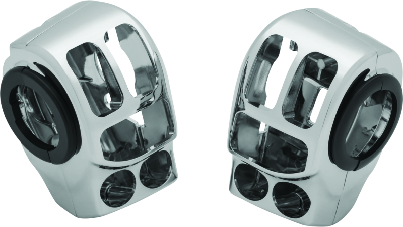 Kuryakyn Switch Housings Chrome Switch Panels Kuryakyn