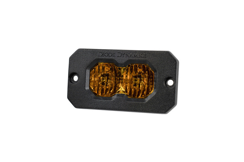 Diode Dynamics C2 2.0 Sport Yellow Combo/Driving Flush ABL (Single) Light Accessories and Wiring Diode Dynamics