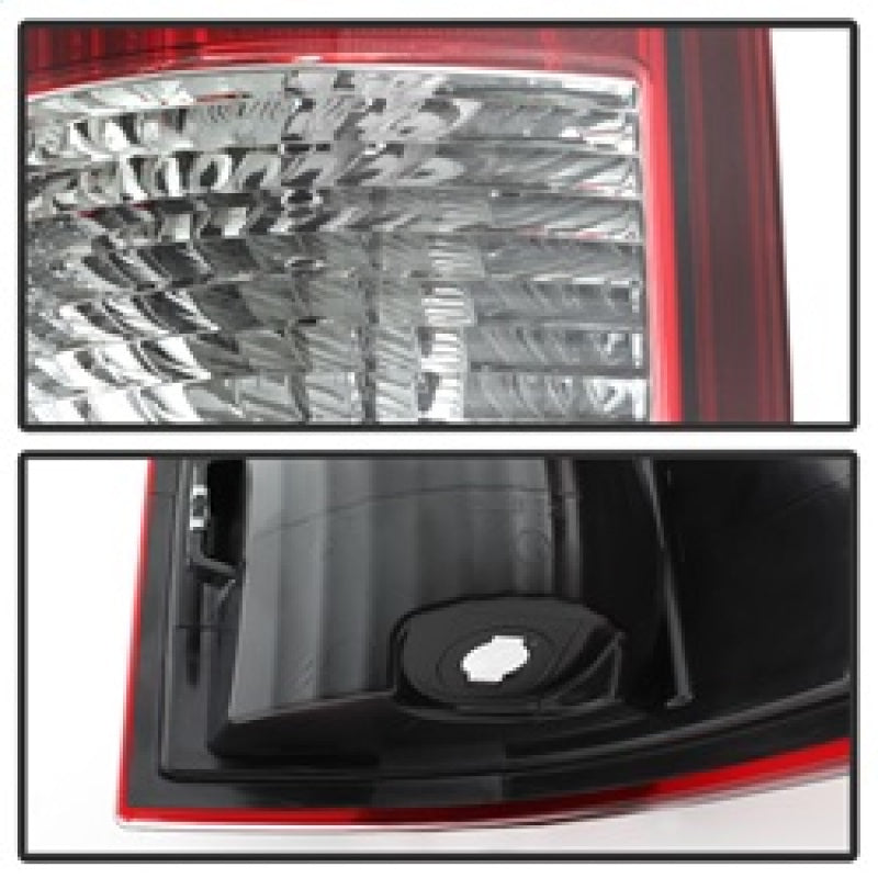 xTune Dodge Ram 1500 09-16 LED Tail Lights Incandescent Model Only - Red Clear ALT-ON-DR09-LBLED-RC Tail Lights SPYDER
