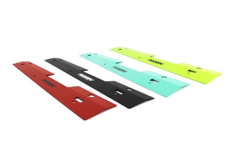 PERRIN 02-07 Subaru WRX/STi Radiator Shroud - Neon Yellow Radiator Shrouds Perrin Performance