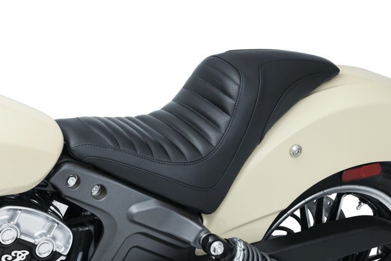 Mustang 15-21 Indian Scout Tripper Solo Seat - Black Solo Motorcycle Seats Mustang Motorcycle