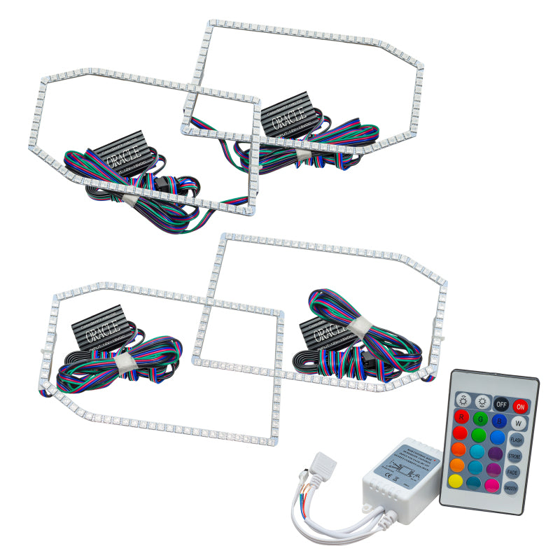 Oracle Chevy Silverado 14-15 Halo Kit Non-Projector Style - w/ Simple Controller Headlights ORACLE Lighting