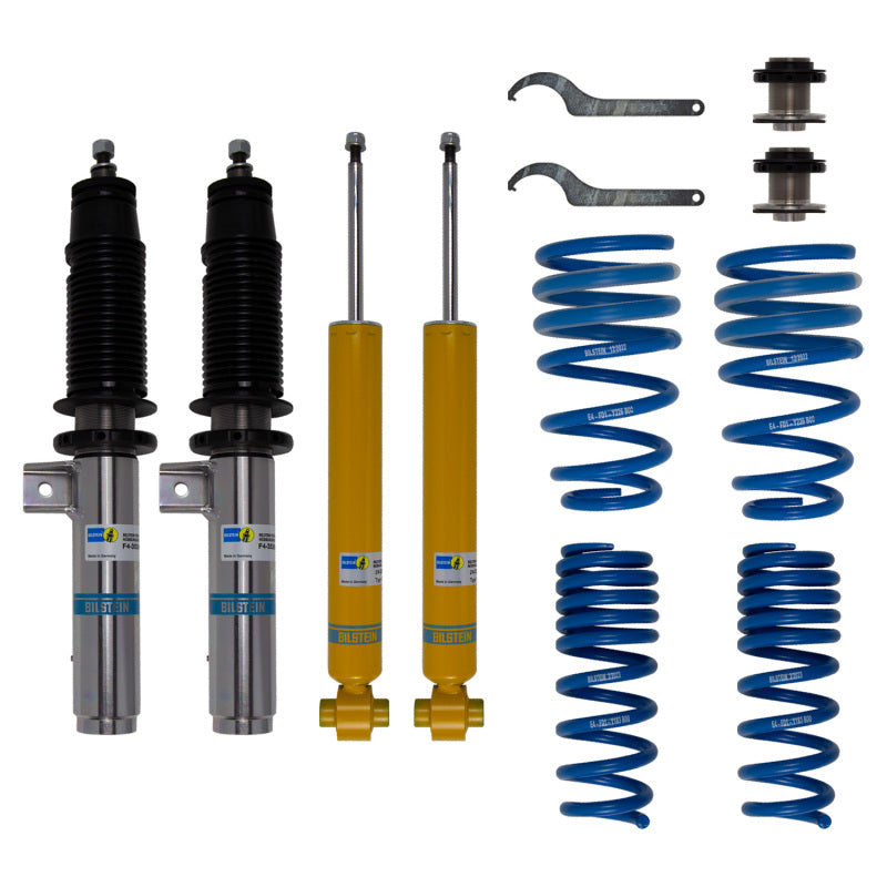 Bilstein B14 (PSS) 13-15 BMW 320xi / 13-04 328xi / 15 435xi Front & Rear Performance Suspension Sys Coilovers Bilstein