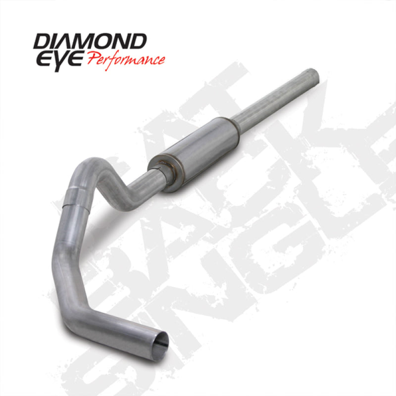 Diamond Eye KIT 4in Catback Single AL: 2004.5-2007.5 DODGE CUMMINS 600 Catback Diamond Eye Performance