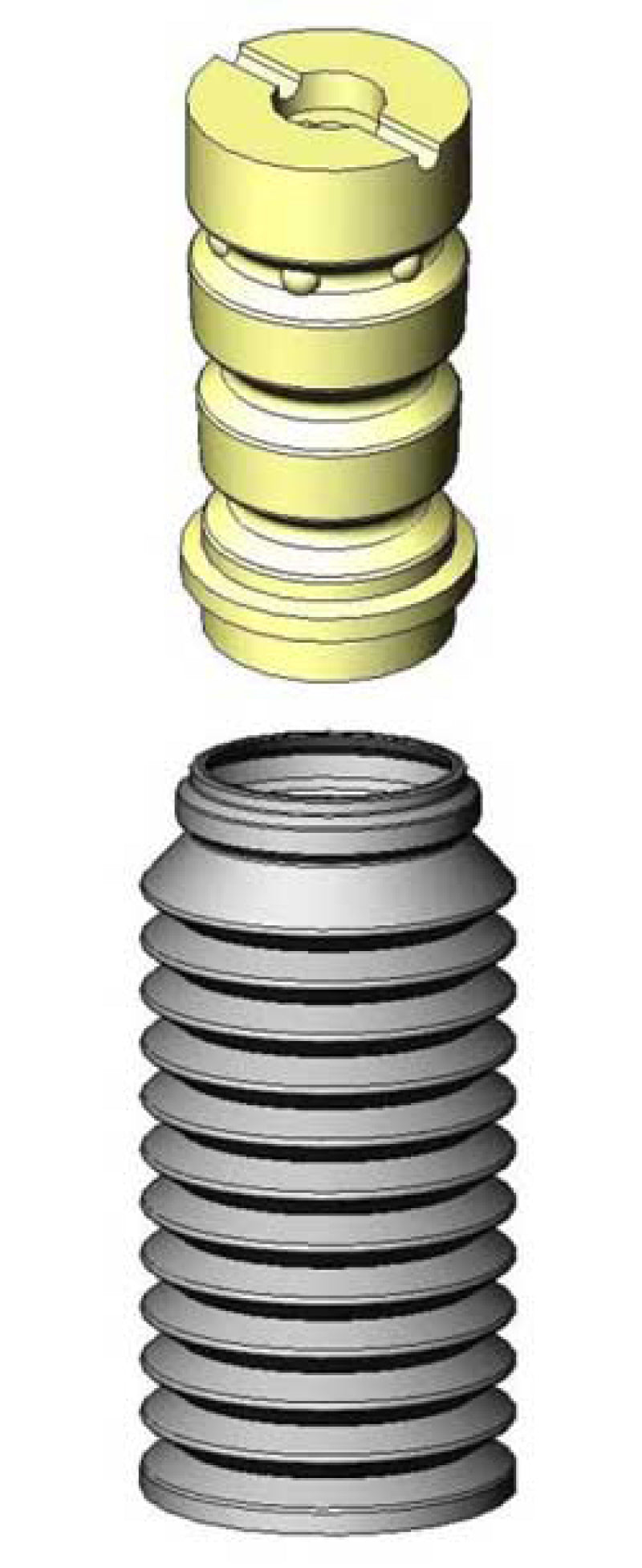 KYB Shocks & Struts Strut Boots Rear AUDI A4 2002-04 AUDI RS4 2007-08 AUDI TT (Exc. Quattro) 2008-09 Boots KYB