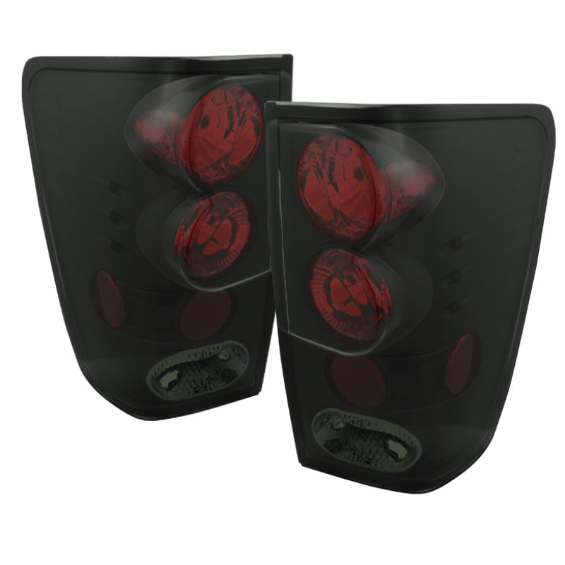 Spyder Nissan Titan 04-14 Euro Style Tail Lights Black Smoke ALT-YD-NTI04-BSM Tail Lights SPYDER