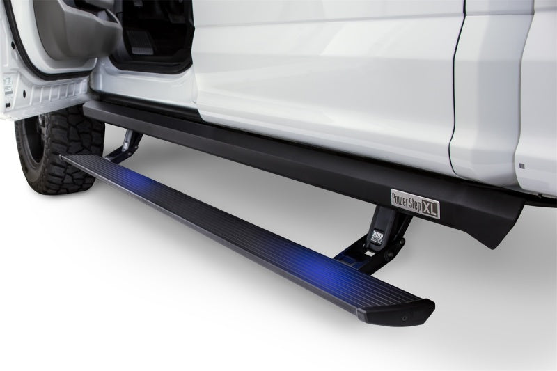 AMP Research 2020 Ford F250/350/450 SuperCrew Cab PowerStep XL - Black Running Boards AMP Research