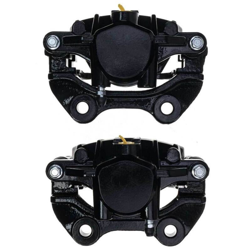 Power Stop 00-02 Cadillac DeVille Rear Black Caliper - Pair w/Bracket Brake Calipers - Perf PowerStop