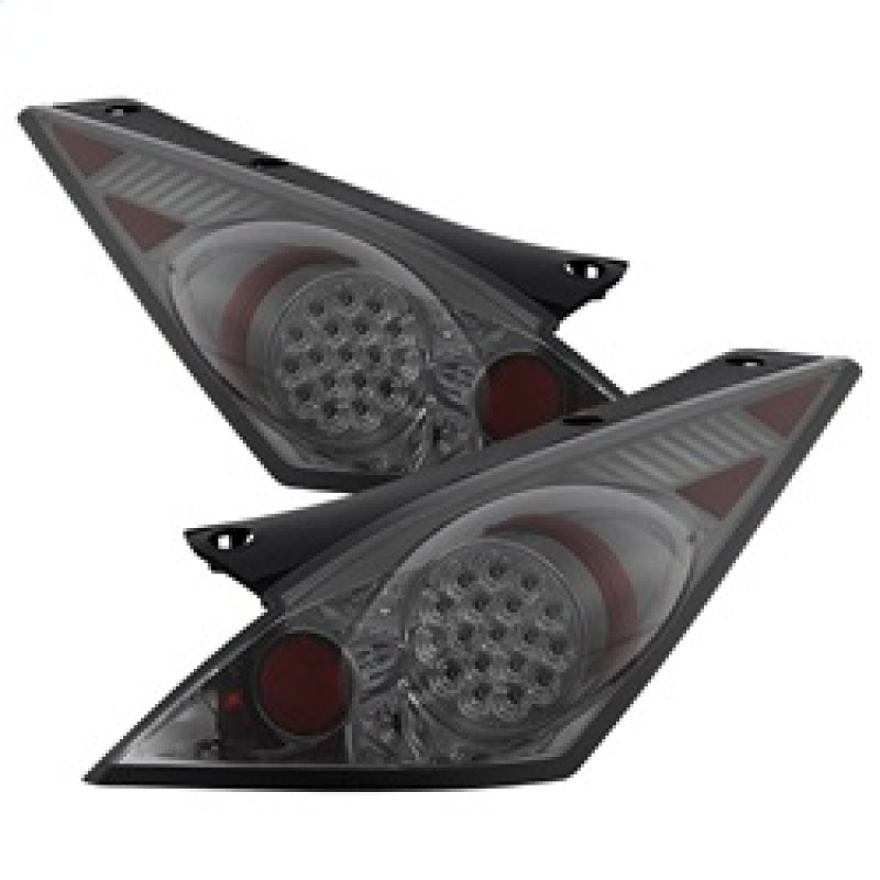 Spyder Nissan 350Z 03-05 LED Tail Lights Smoke ALT-YD-N350Z02-LED-SM Tail Lights SPYDER