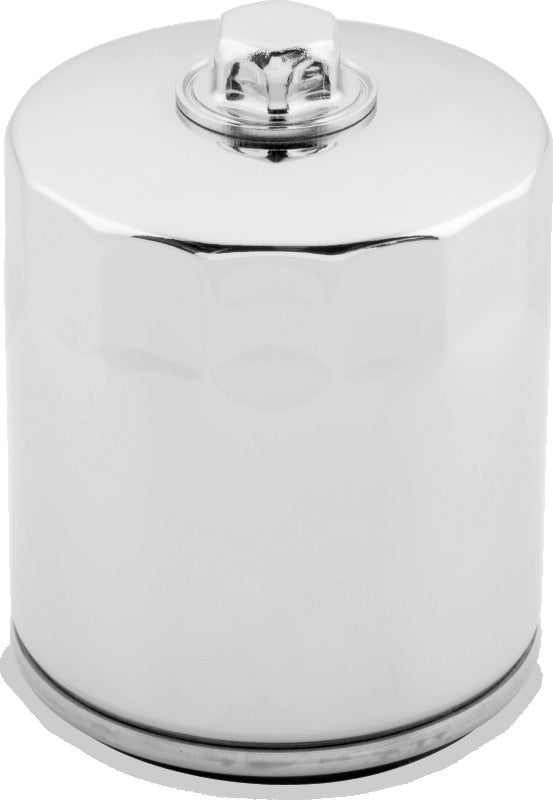 Twin Power Twin Cam and M8 Chrome Oil Filter With Nut Replaces H-D 63798-99 with Backflow Valve Oil Filters TwinPower