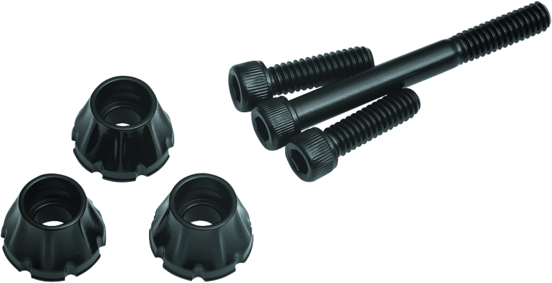 Kuryakyn Windshield Screws FLH Black Hardware Kits - Other Kuryakyn