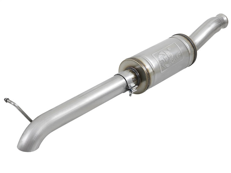 aFe Rock Duster 3in 409 SS Cat-Back Turn-Down Exhaust 2018+ Jeep Wrangler (JL) V6 3.6L Catback aFe