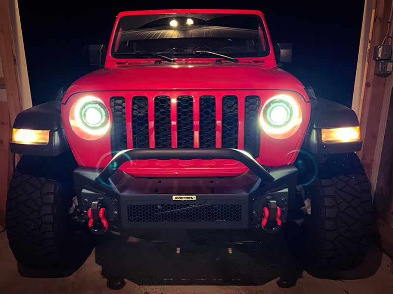 Oracle Oculus Bi-LED Projector Headlights for Jeep JL/Gladiator JT - Matte Blk - 5500K Headlights ORACLE Lighting