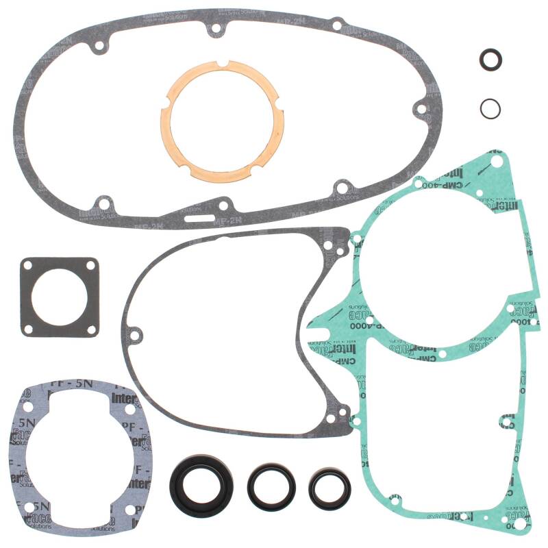 Vertex Gaskets Maico 450 Complete Gasket Kit w/ Oil Seals Engine Hardware Vertex Pistons