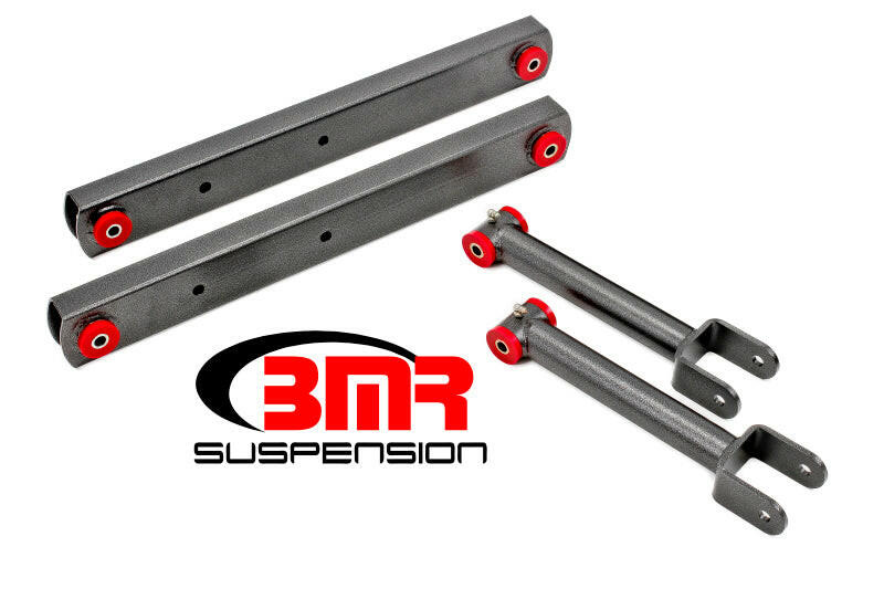 BMR 64-67 A-Body Non-Adj. Rear Suspension Kit - Black Hammertone Suspension Packages BMR Suspension