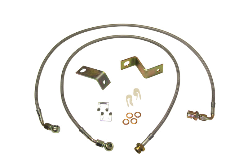 Skyjacker 2005-2007 Ford F-250 Super Duty 4 Wheel Drive Brake Hose Brake Line Kits Skyjacker