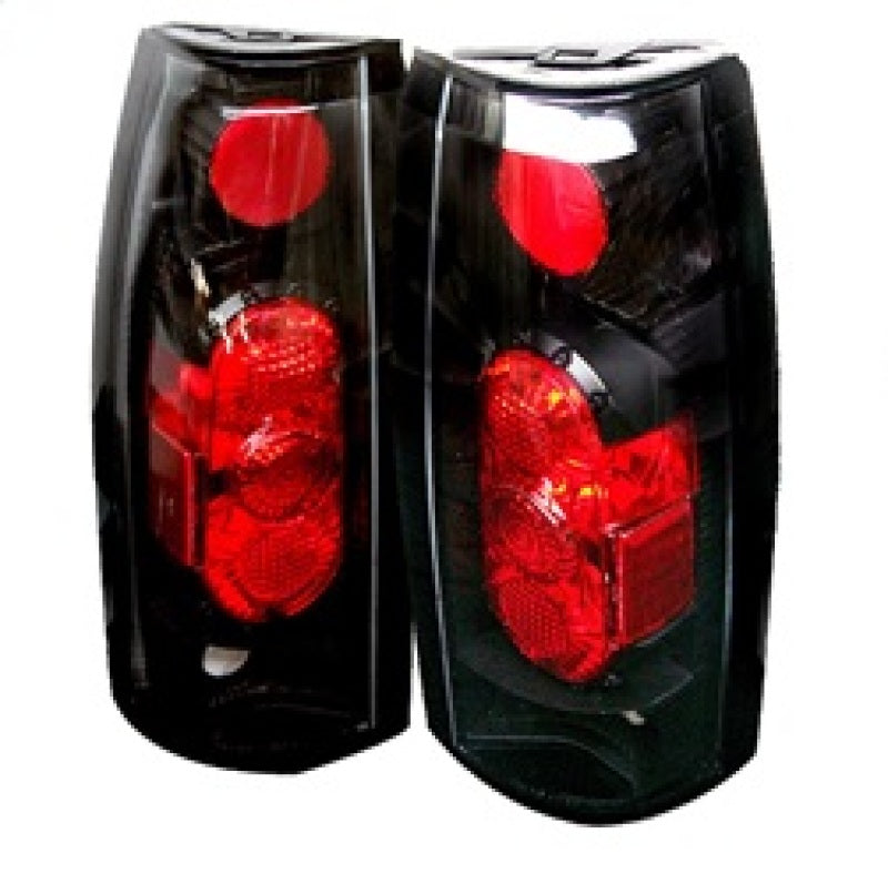 Spyder Chevy C/K Series 1500 88-98/GMC Sierra 88-98 G2 Euro Style Tail Lights Blk ALT-YD-CCK88G2-BK Tail Lights SPYDER