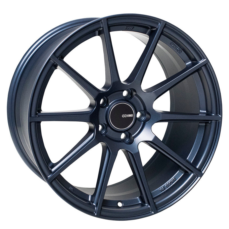 Enkei TS10 18x9.5 35mm Offset 5x114.3 Bolt Pattern 72.6mm Bore Dia Matte Blue Wheel (MOQ 40) Wheels - Cast Enkei