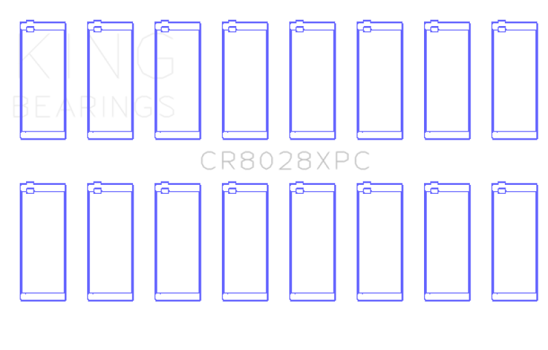 King Engine Bearings Chevrolet Custom Performance Connecting Rod Bearing Set Connecting Rods King Engine Bearings