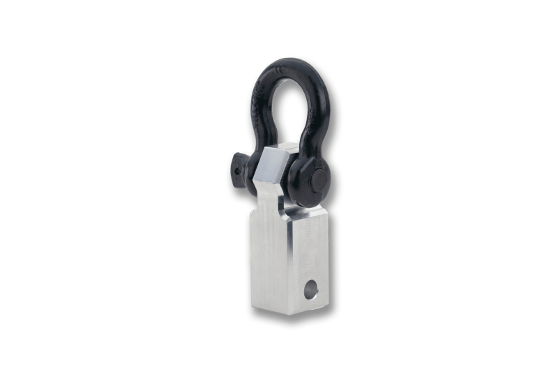 Weigh Safe Towing Recovery - Black Hard Shackle Hitch w/Aluminum Body Tow Bars Weigh Safe