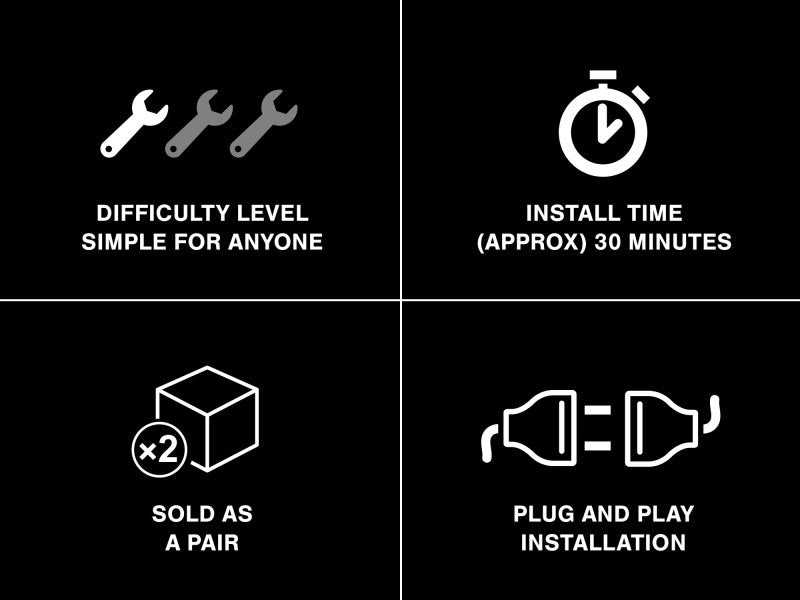 Raxiom 99-04 Ford Mustang Excluding 99-01 Cobra Tail Lights- Black Housing (Smoked Lens) Tail Lights Raxiom