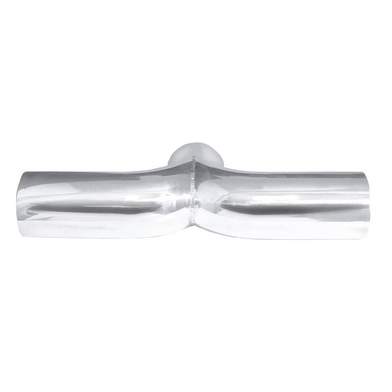 Spectre Universal Tube Y-Pipe 4in. OD / 180 Degree Y-Angle / 90 Degree Leg Angle (6in. Legs) Aluminum Tubing Spectre