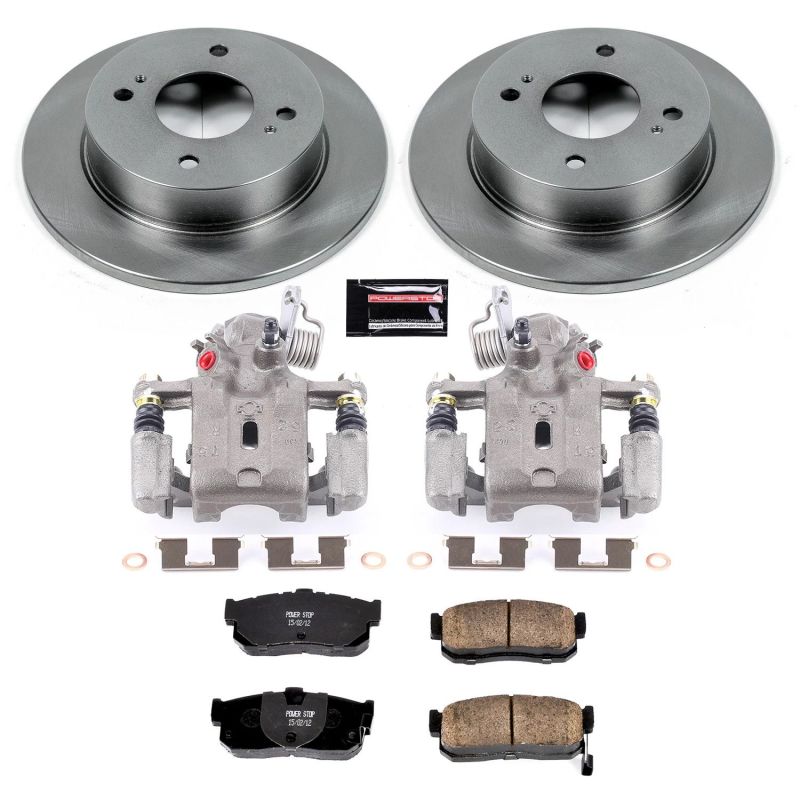 Power Stop 91-96 Infiniti G20 Rear Autospecialty Brake Kit w/Calipers Brake Kits - OE PowerStop