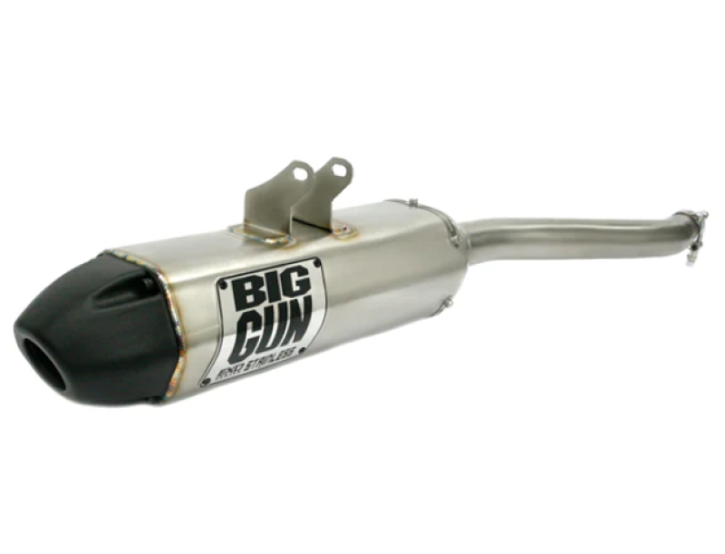 Big Gun 12-13 Honda FOREMAN 500 EXO Stainless Slip On Exhaust Powersports Exhausts Big Gun