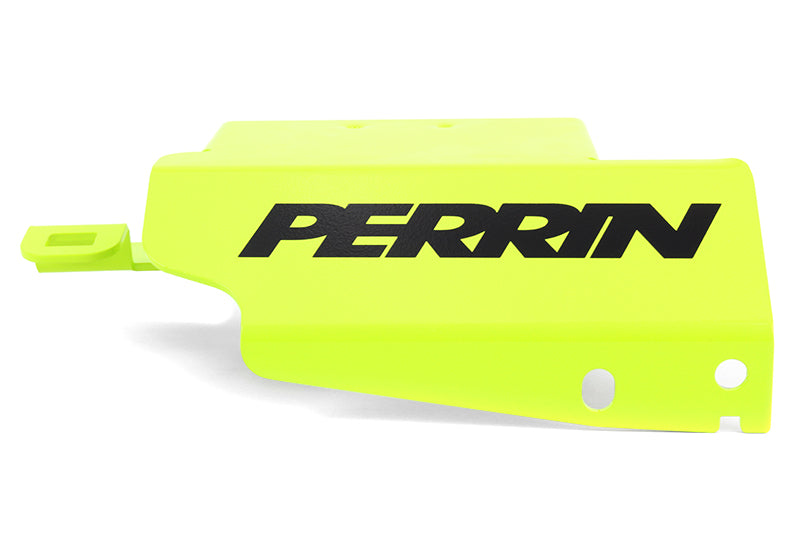 PERRIN 08-21 Subaru STI Boost Control Solenoid Cover - Neon Yellow Engine Covers Perrin Performance