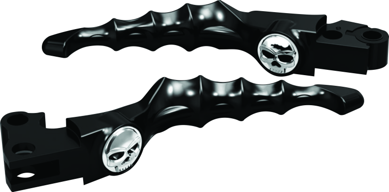 Kuryakyn Zombie Levers 08-13 Touring Cable Gloss Black Levers Kuryakyn
