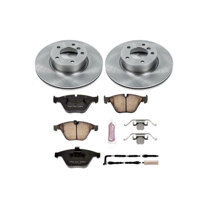 Power Stop 08-10 BMW 328i Front Autospecialty Brake Kit Brake Kits - OE PowerStop
