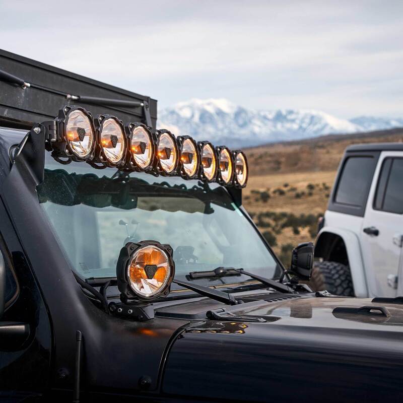KC HiLiTES Gravity Titan LED 6in. - Pair Pack (Spot Beam) Light Bars & Cubes KC HiLiTES