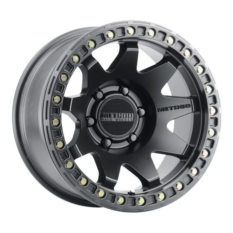 Method MR108 17x9 -44mm Offset 6x5.5 106.25mm CB Matte Black w/BH-H24125-38 Wheel Wheels - Cast Method Wheels