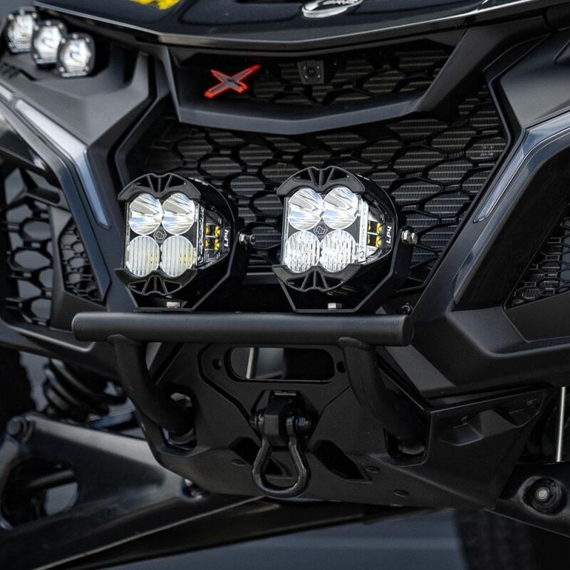 Baja Designs 2024+ Can-Am Maverick R LP4 Push Bar Bumper Kit - Clear Light Bars & Cubes Baja Designs