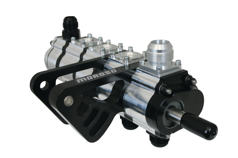 Moroso T3 Series 5 Stage Dry Sump Oil Pump - Tri-Lobe - Dual Mount - 1.200 Pressure Oil Pumps Moroso