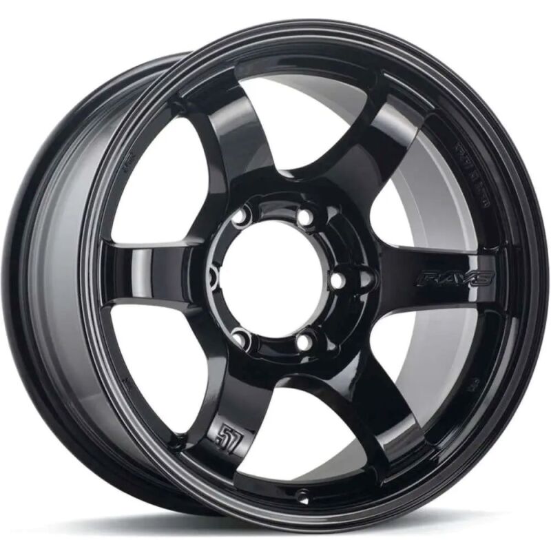 Gram Lights 57DR-X 17X8.5 +00 6x139.7 Glossy Black Wheels - Cast Gram Lights