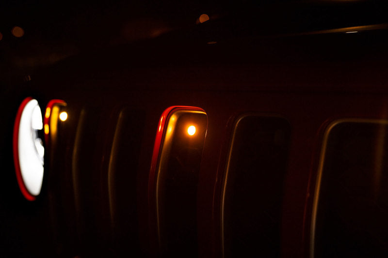DV8 Offroad 2018+ Jeep JL Grill Amber Marker Lights Grilles DV8 Offroad