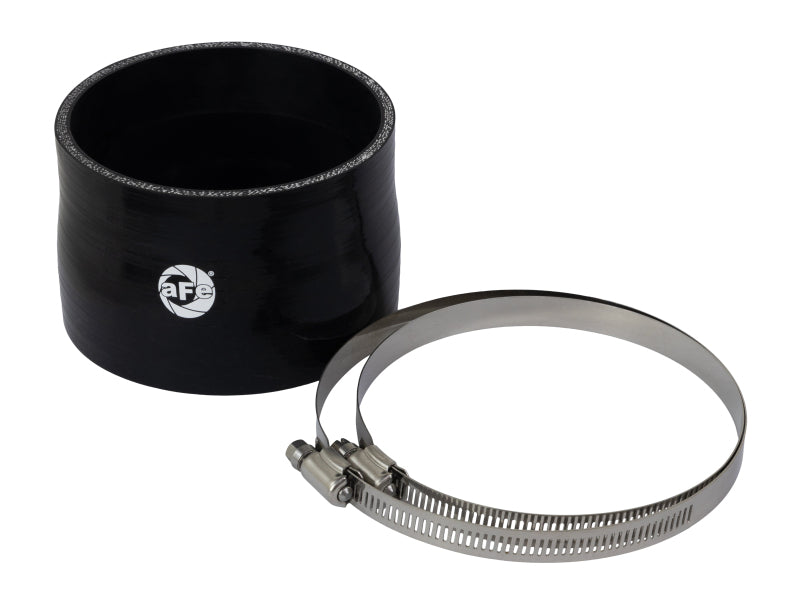 aFe POWER Universal Products Coupler Kit (4-1/2 x 4-1/4)in ID x 3in L - Black Air Intake Components aFe