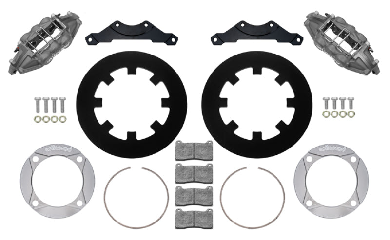 Wilwood 2014+ Polaris RZR XP 1000 Rear Kit 11.25in - Anodized Brake Kits - Performance Drill Wilwood