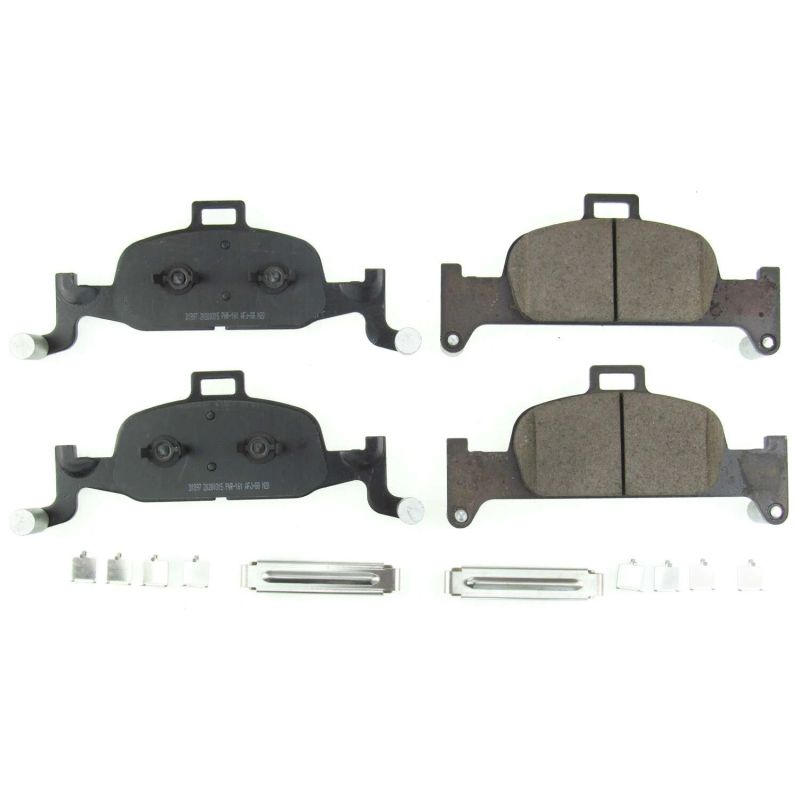 Power Stop 17-18 Audi A4 Front Z17 Evolution Ceramic Brake Pads w/Hardware Brake Pads - OE PowerStop