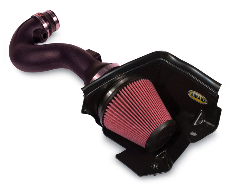 Airaid 2010 Ford Mustang 4.0L MXP Intake System w/ Tube (Oiled / Red Media) Cold Air Intakes Airaid