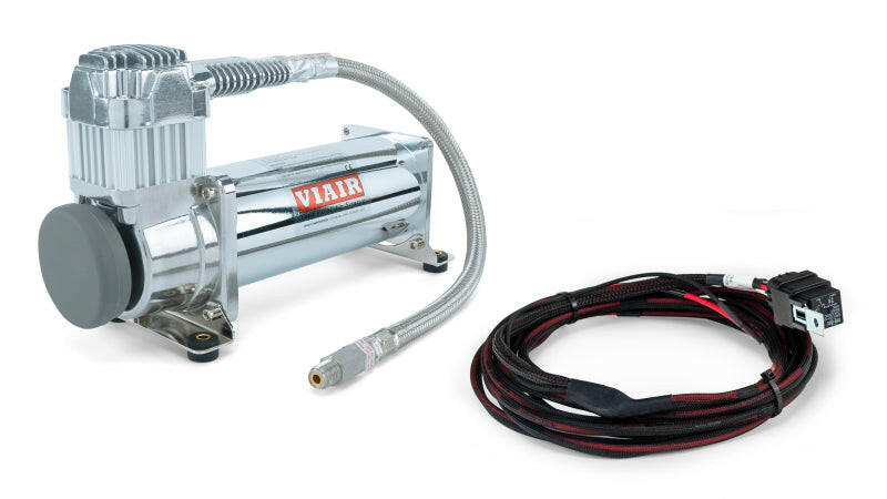 Air Lift 2nd Compressor Kit (Viair 444C Chrome Compressor & 2nd Comp. Harness) Air Compressors Air Lift