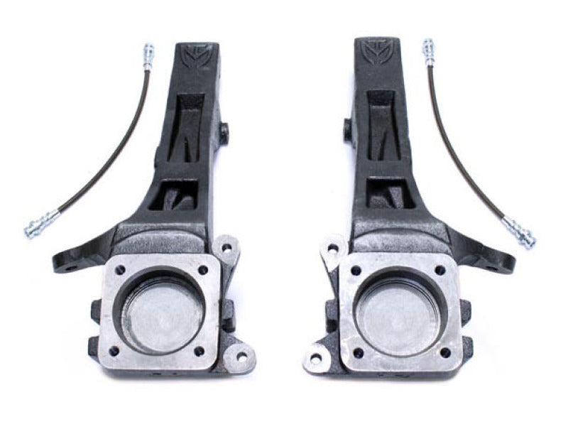 MaxTrac 05-18 Toyota Tacoma 2WD 6 Lug 4in Front Lift Spindles w/Extended DOT Compliant Brake Lines Steering Knuckles & Spindles Maxtrac