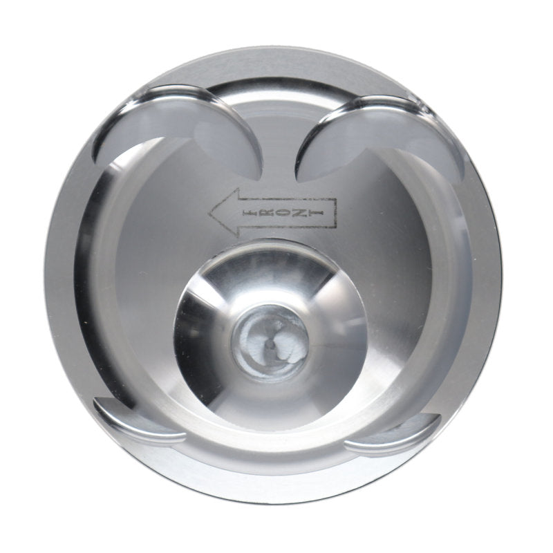 Manley Ford 2.3L EcoBoost 87.5mm STD Size Bore 9.5:1 Dish Piston - Single Pistons - Forged - Single Manley Performance