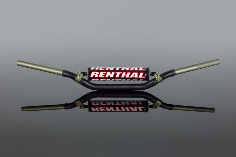 Renthal 09-12 KTM SX/SX-F/ 06-13 Suzuki RM/RMZ/ 18-21 Yamaha YZ-F 7/8 Twinwall Handlebar - Black Handlebars Renthal