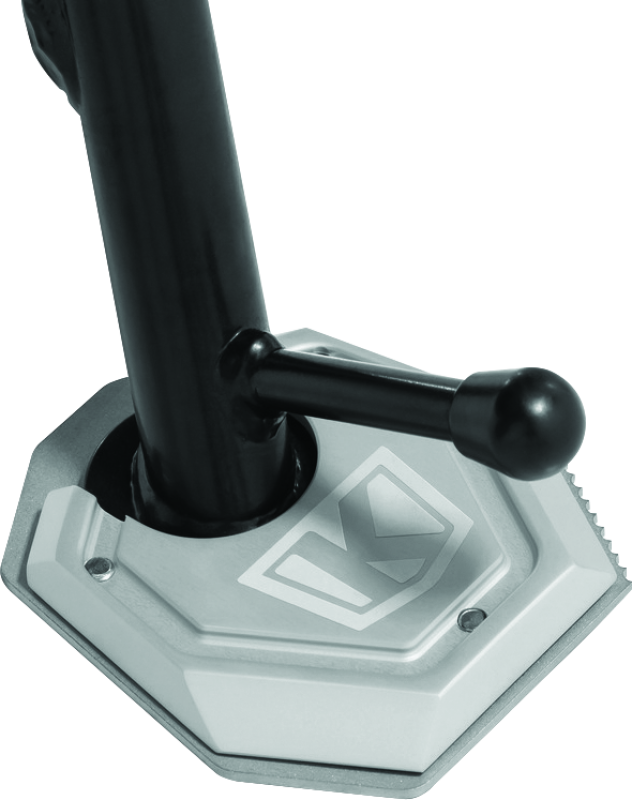 Kuryakyn Lodestar Kickstand Shoe Silver Hardware - Singles Kuryakyn