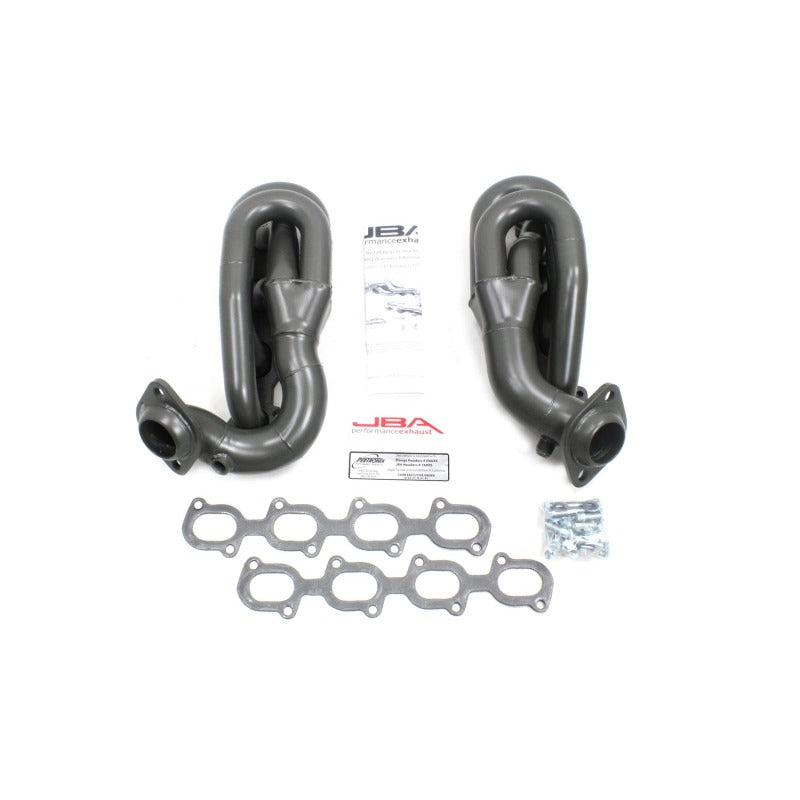 JBA 07-14 Ford GT500 5.4/5.8L 4V 1-5/8in Primary Ti Ctd Cat4Ward Header Headers & Manifolds JBA