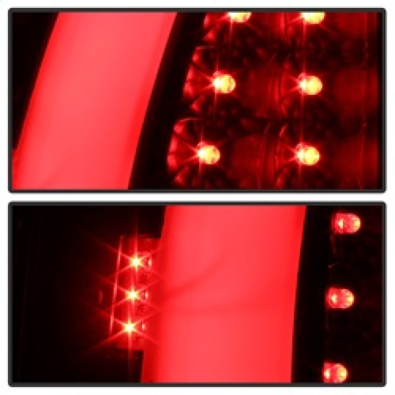 xTune 97-03 Ford F-150 Light Bar LED Tail Lights - Black Smoke (ALT-ON-FF15097-LBLED-BSM) Tail Lights SPYDER