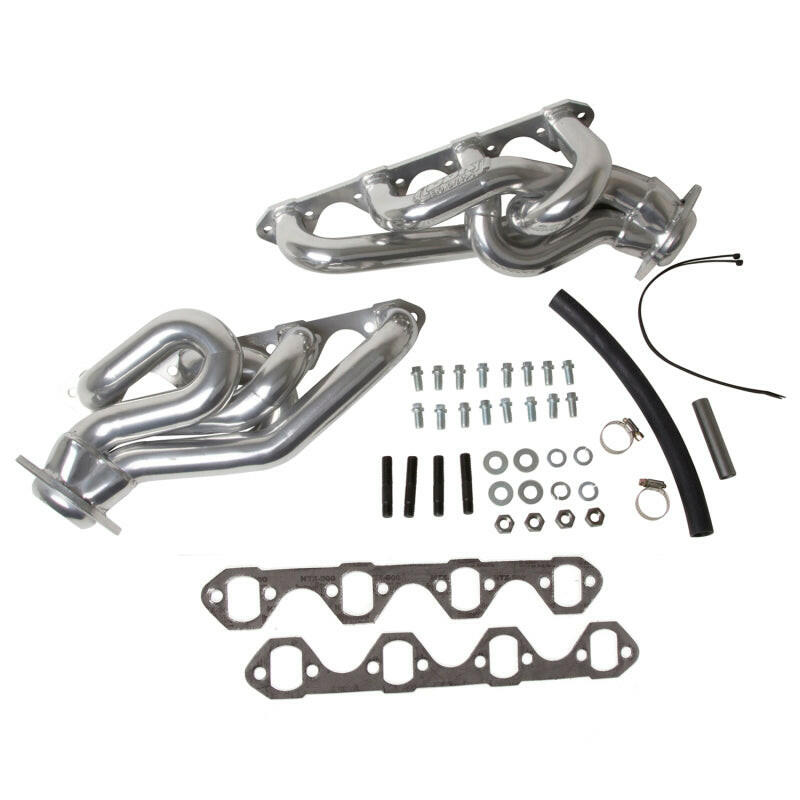 BBK 86-93 Mustang 5.0 Shorty Tuned Length Exhaust Headers - 1-5/8 Silver Ceramic Headers & Manifolds BBK